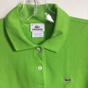 Lime / Brat Green Lacoste Polo